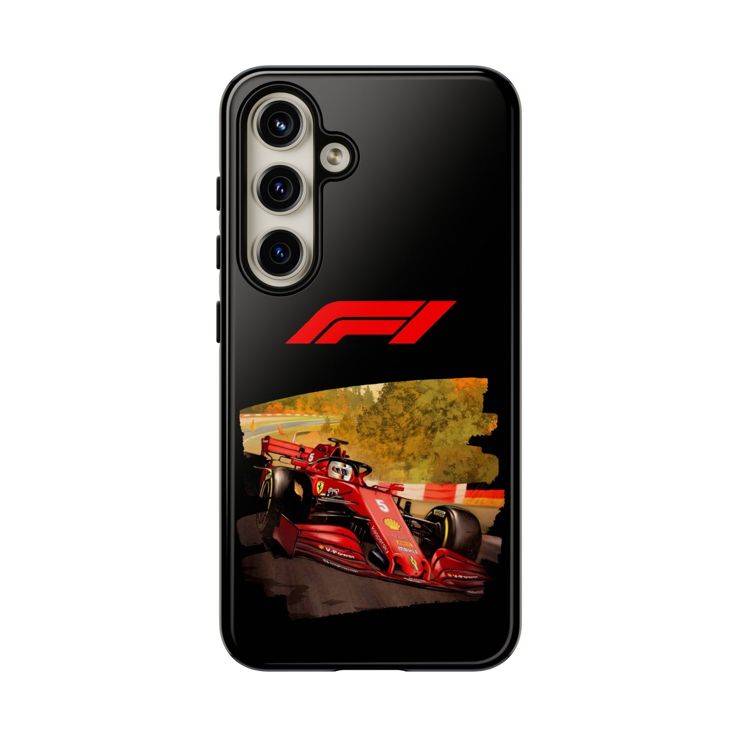 F1 Ferrari's power Samsung Galaxy S24, S23, S22 Cases