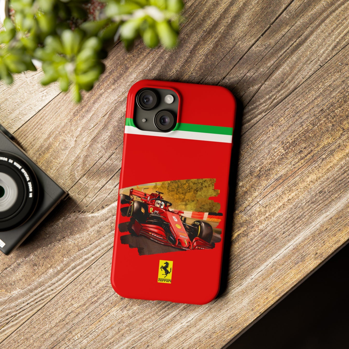 F1 Ferrari Red Edition Iphone Cases