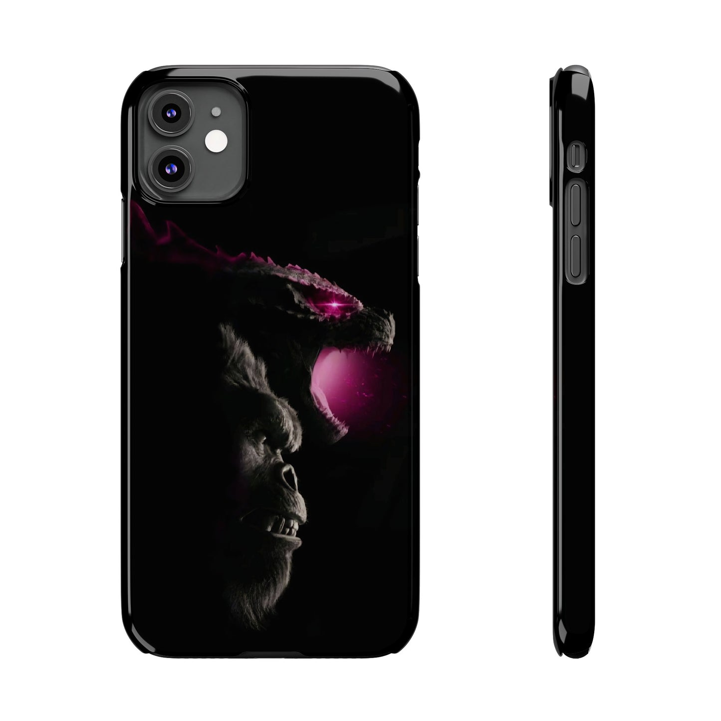 Godzilla x Kong New Age iPhone Cases: Unleash the Titans (Purple Edition)