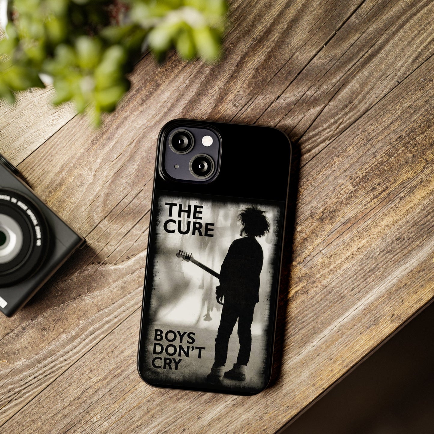 The Cure: Boys Don't Cry" iPhone Covers for 15, 14, 13, 12, 11