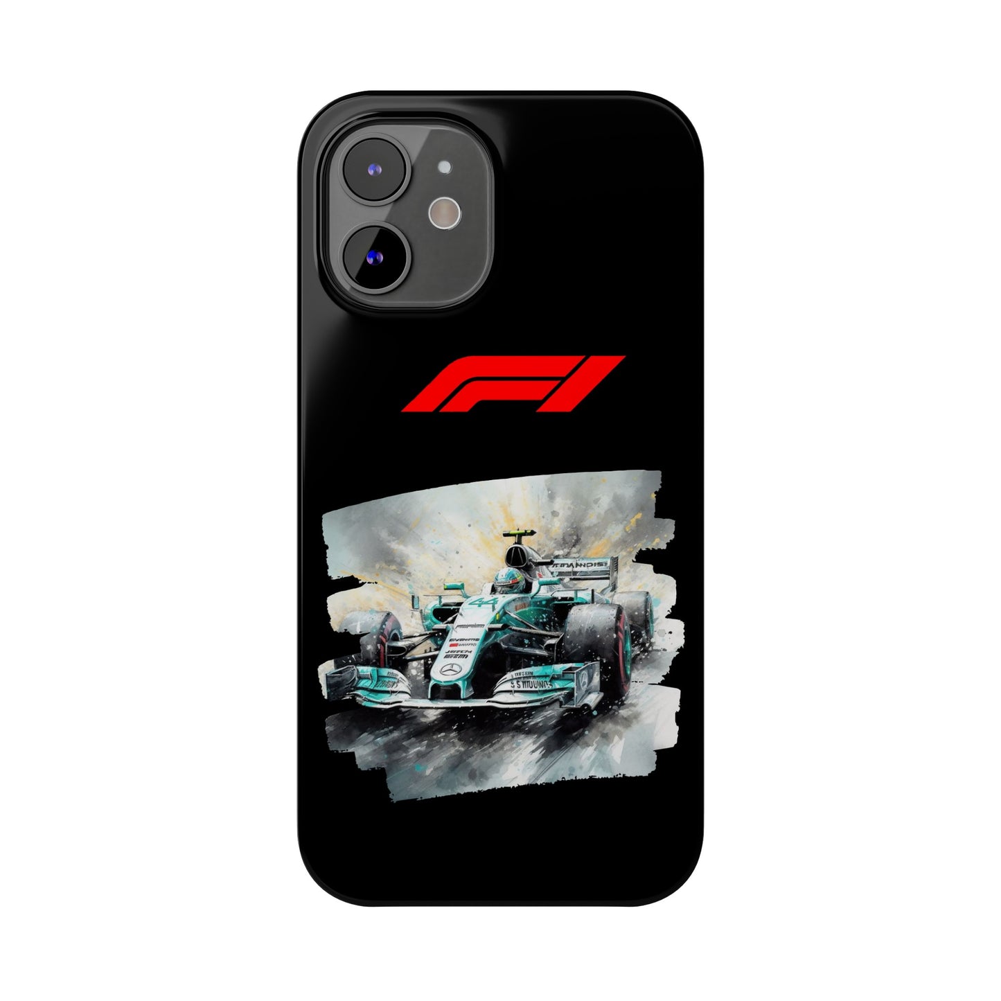F1 Mercedes Iphone 15, 14, 13, 12, 11 Cases
