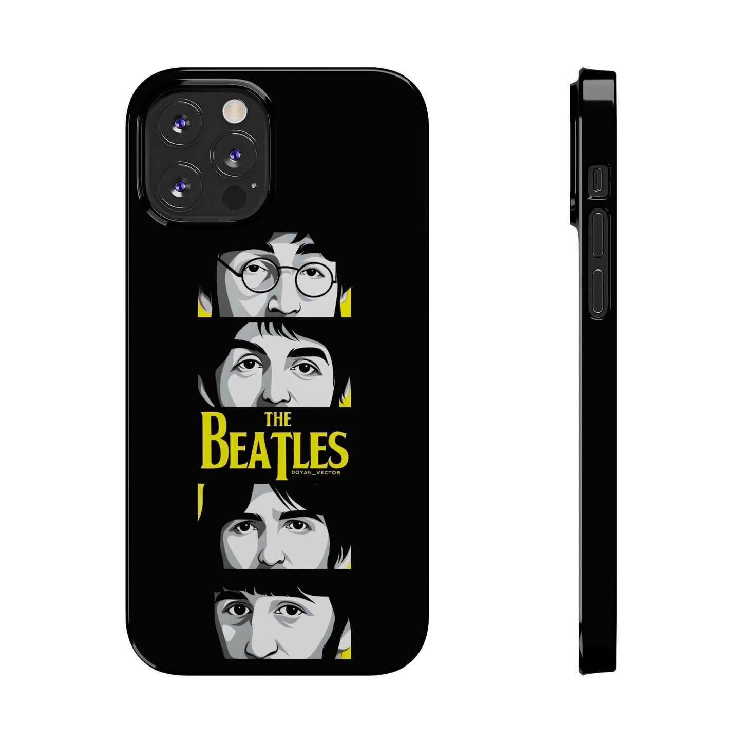 The Beatles Looking at You" iPhone Cases for iPhone 15, 14, 13, 12, 11