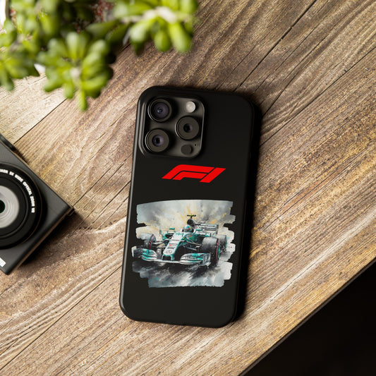 F1 Mercedes Iphone 15, 14, 13, 12, 11 Cases