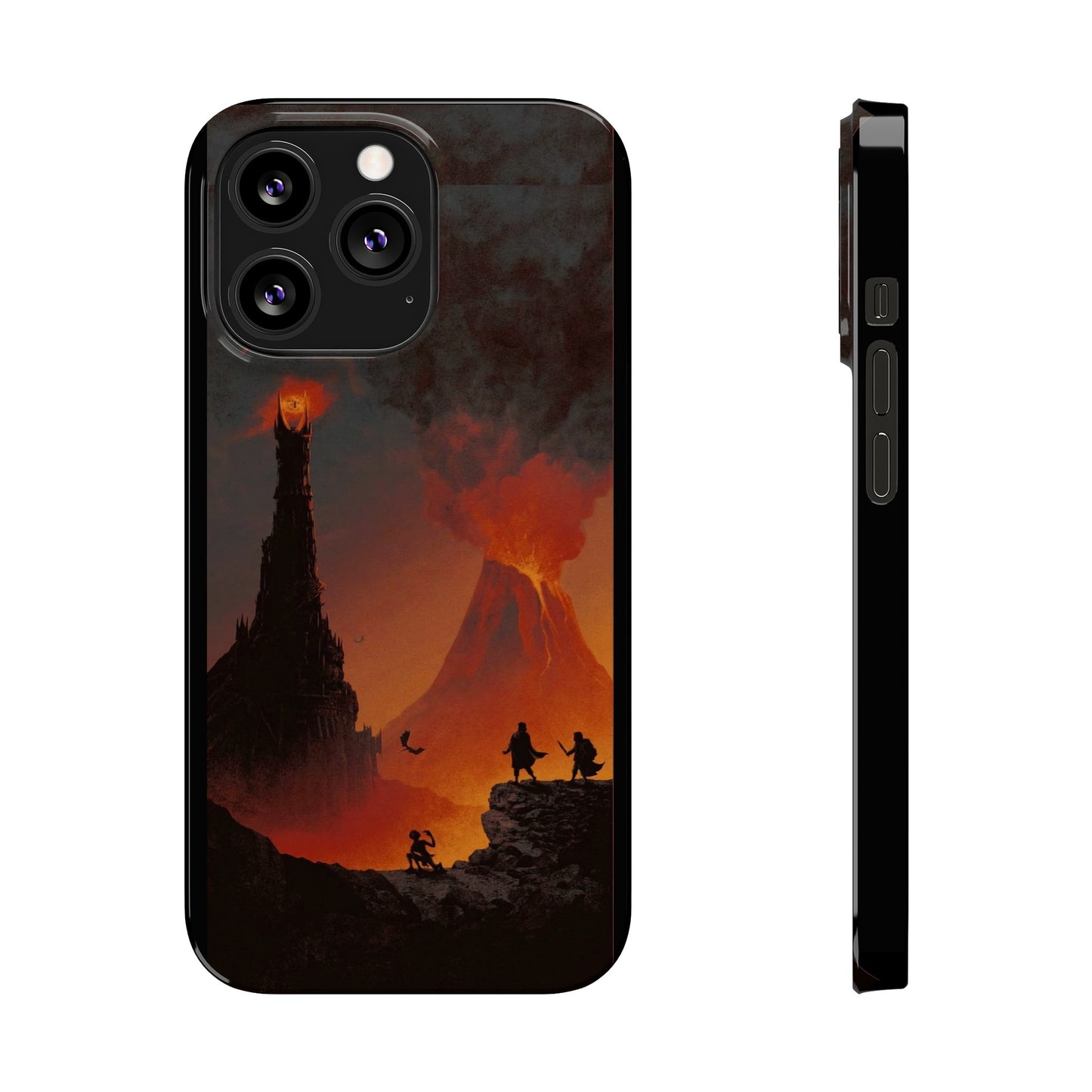 LOTR Frodo Arrived in Mordor iPhone Cases: The Final Quest