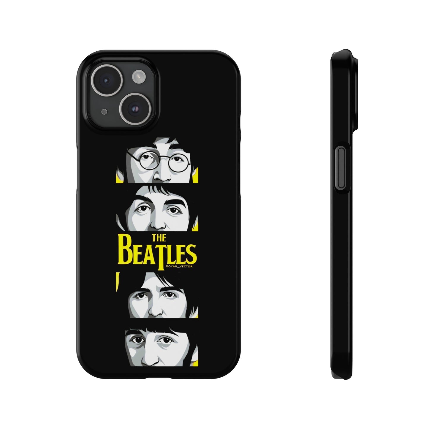 The Beatles Looking at You" iPhone Cases for iPhone 15, 14, 13, 12, 11
