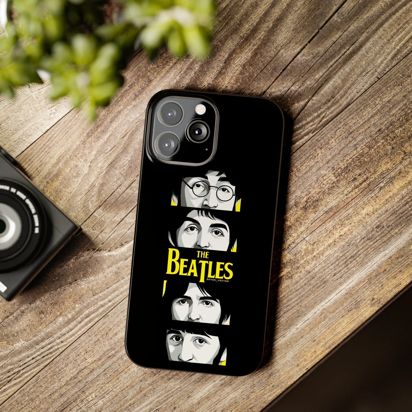 The Beatles Looking at You" iPhone Cases for iPhone 15, 14, 13, 12, 11