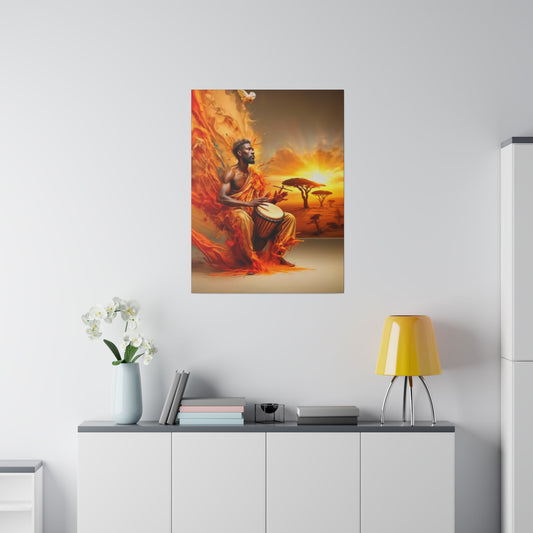 Sound Of Afrika - Canvas