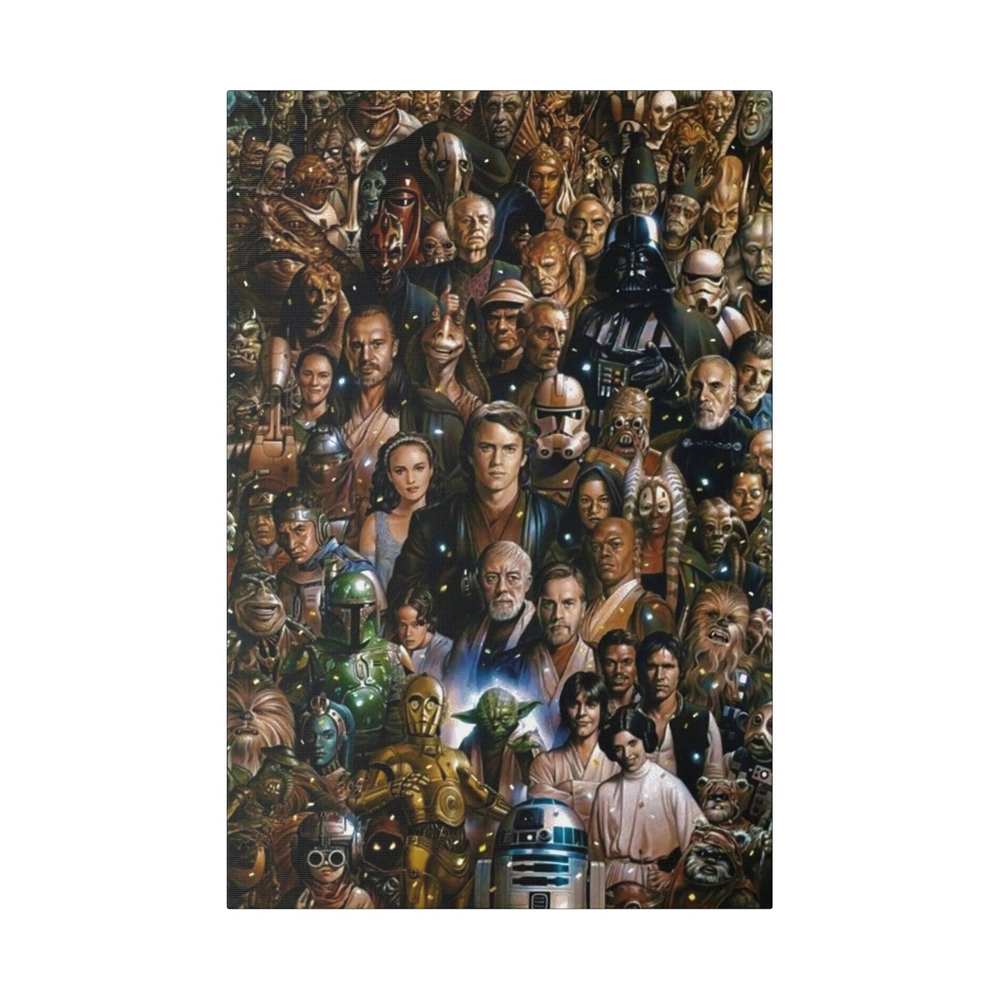 Star Wars Cast all time Canvas