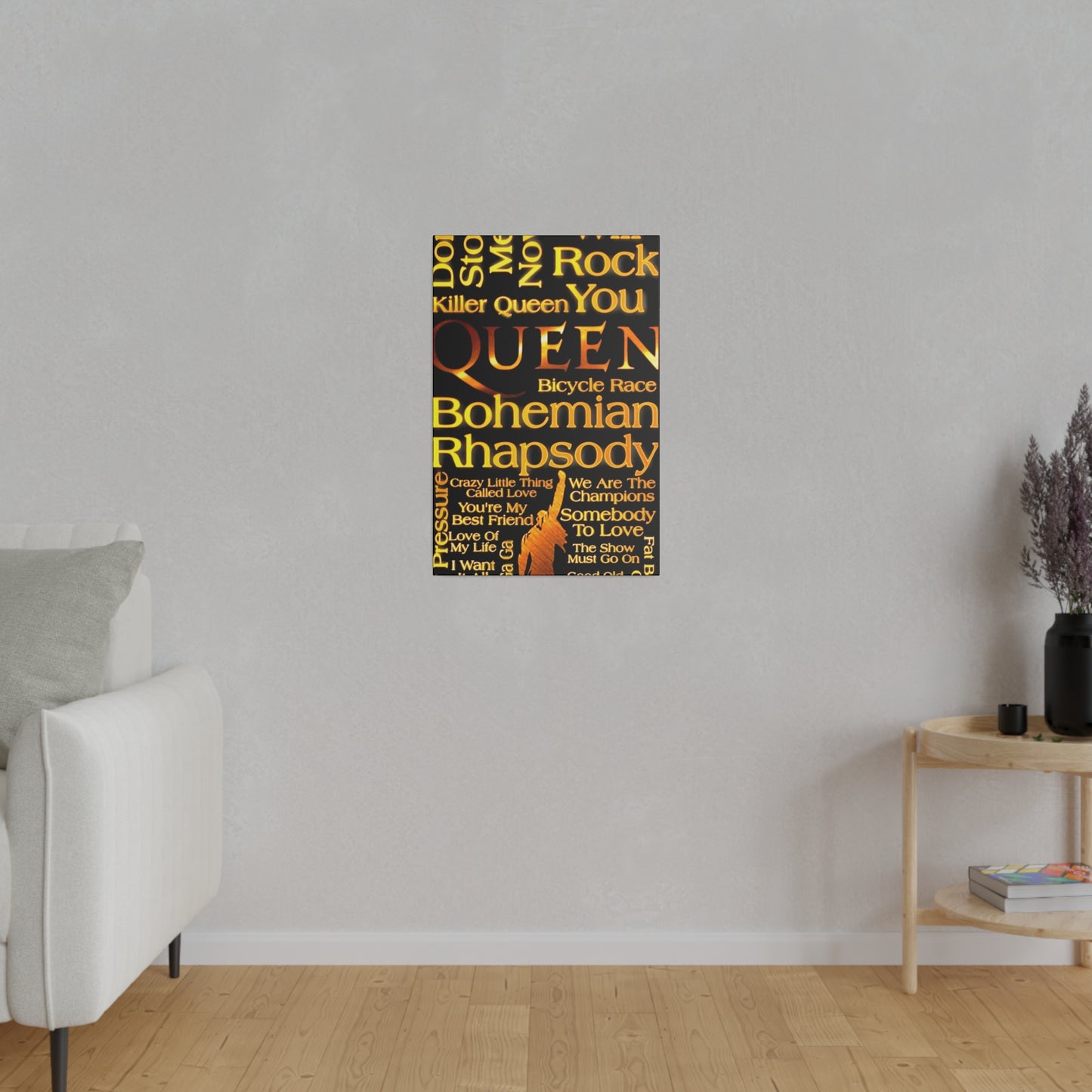 Queen Songs Canvas