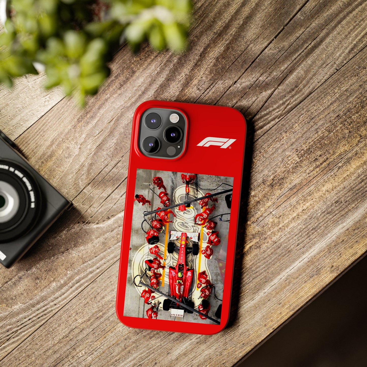 F1 Ferrari Pitstop Iphone Cases