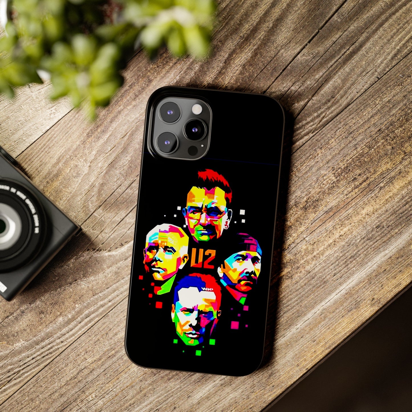 U2 IPhone 15, 14, 13, 12 Cases - Art Design