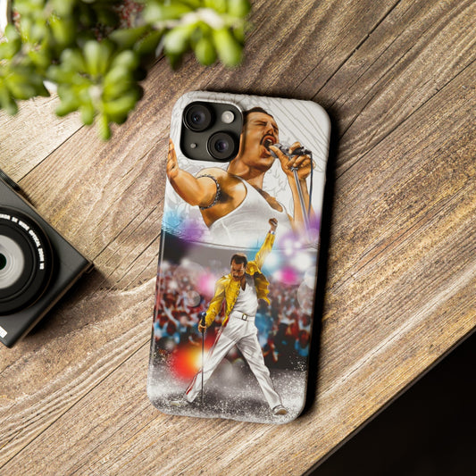 Freddy Mercury & Queen iPhone 15, 14, 13, 12 Cases