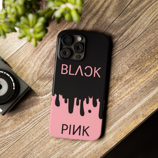 Black Pink Color Edition Iphone 15, 14, 13, 12 Cases