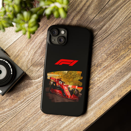 F1 Ferrari's power Iphone 15, 14, 13, 12, 11 Cases