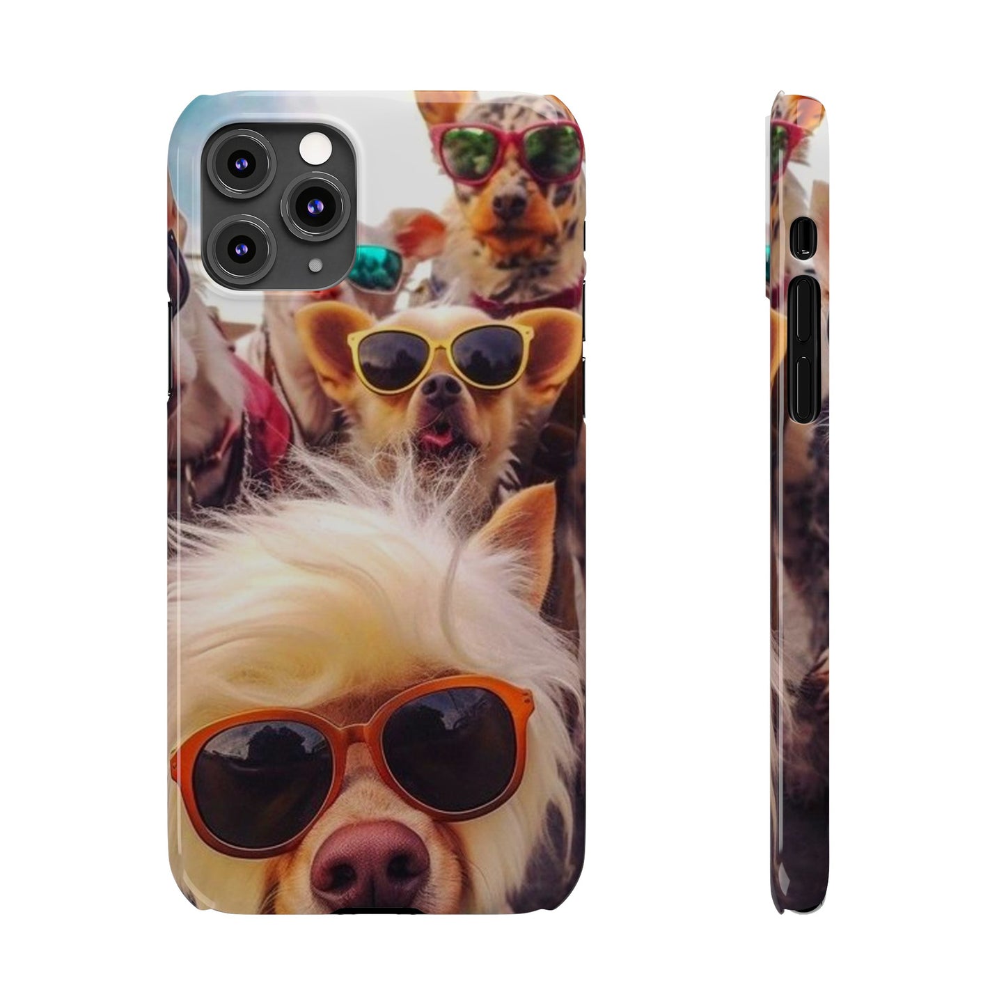 Cool Dogs make Selfie iPhone 15, 14, 13, 12, 11 Cases