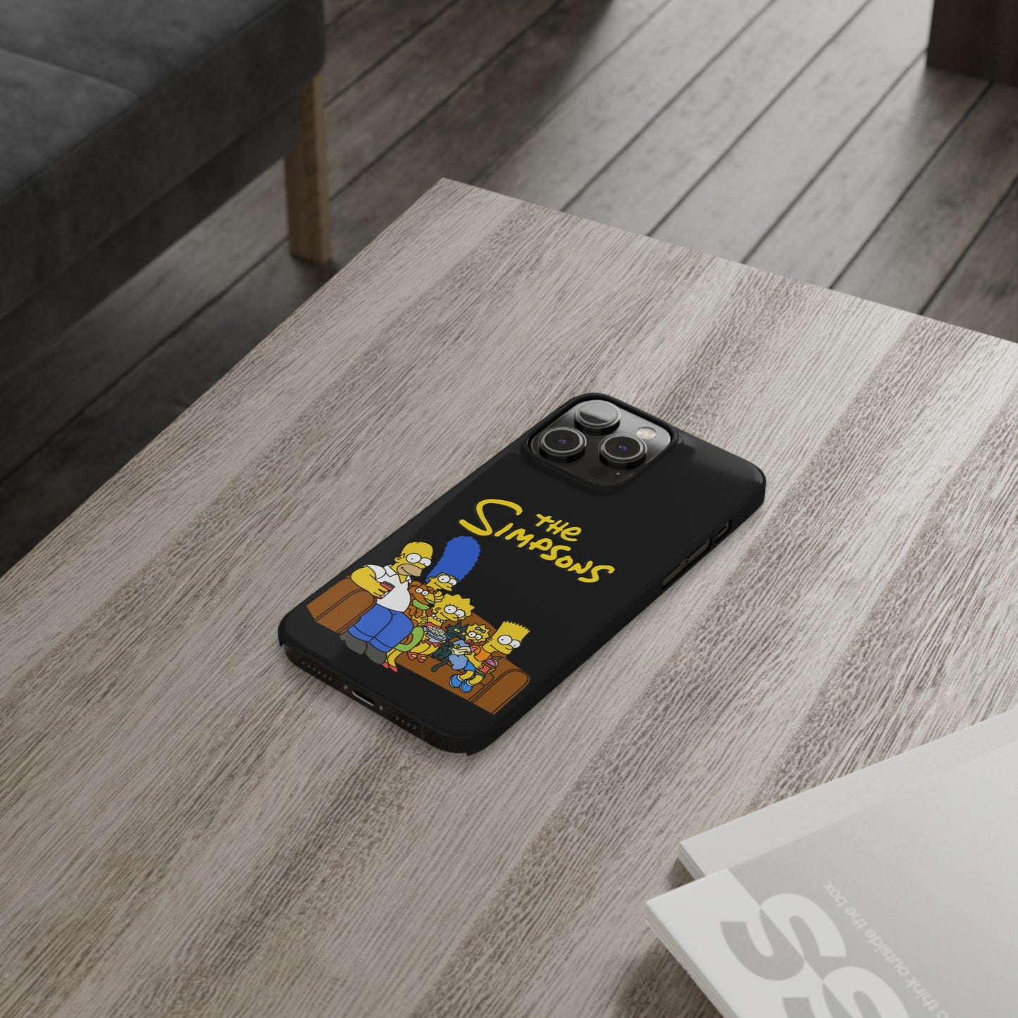Springfield on Your Phone: The Simpsons iPhone 15, 14, 13, 12, 11 Cases