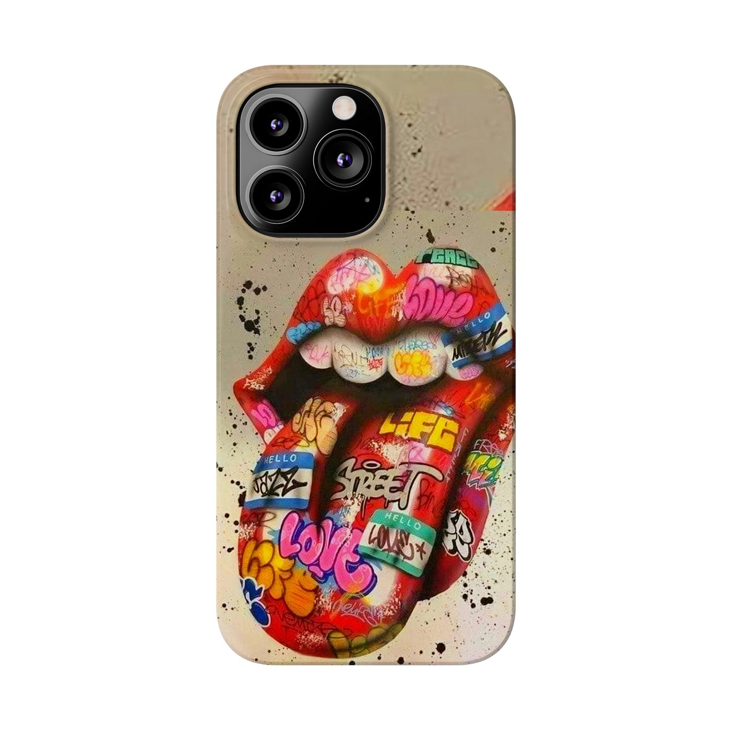 Rolling Stones Tongue Logo Iphone 15, 14, 13, 12 Cases