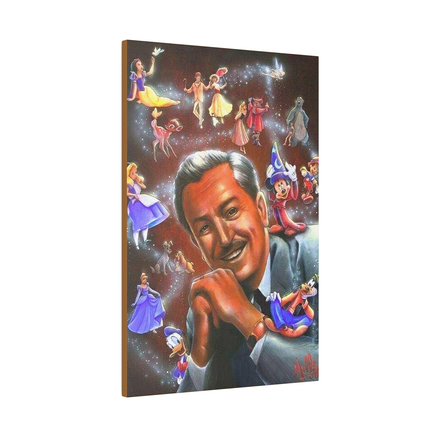 Walt Disney And His Magical World - Canvas