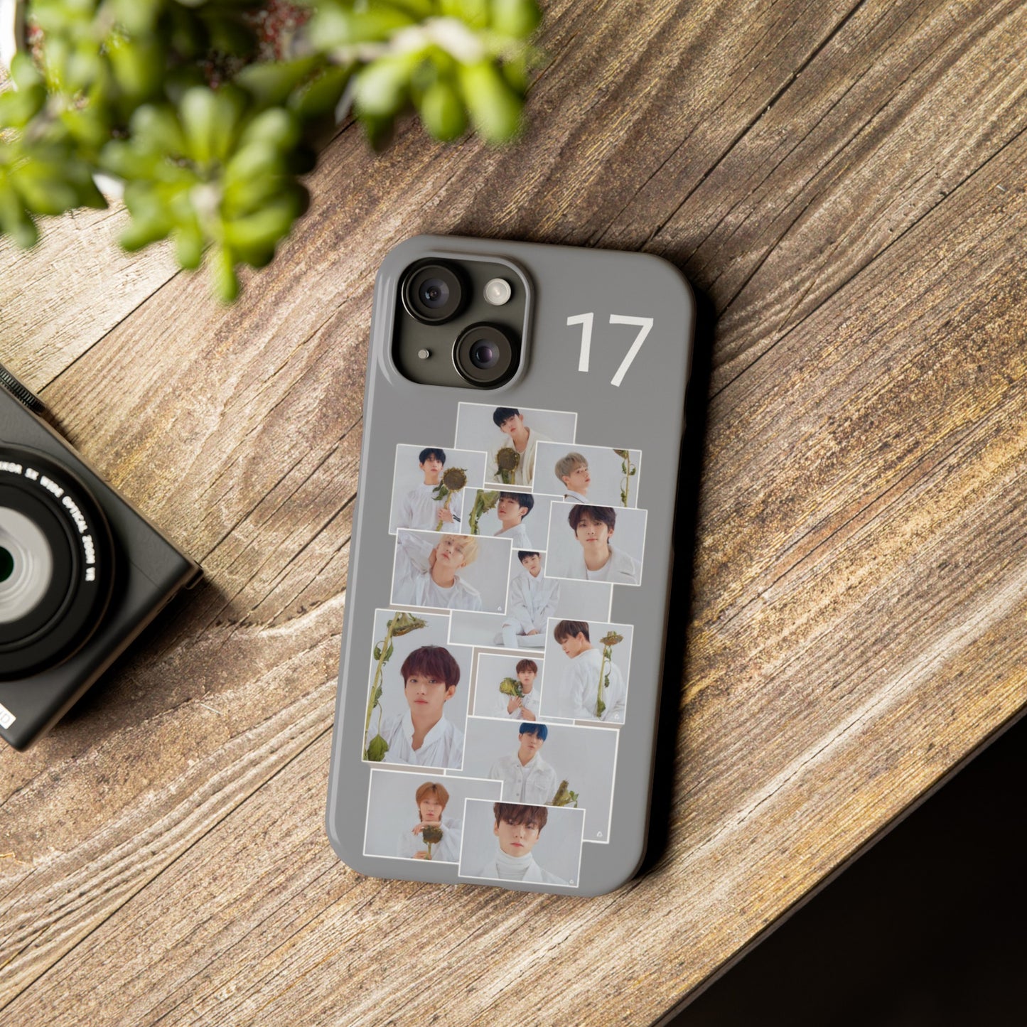 SEVENTEEN White Elegance iPhone 15, 14, 13, 12 Cases