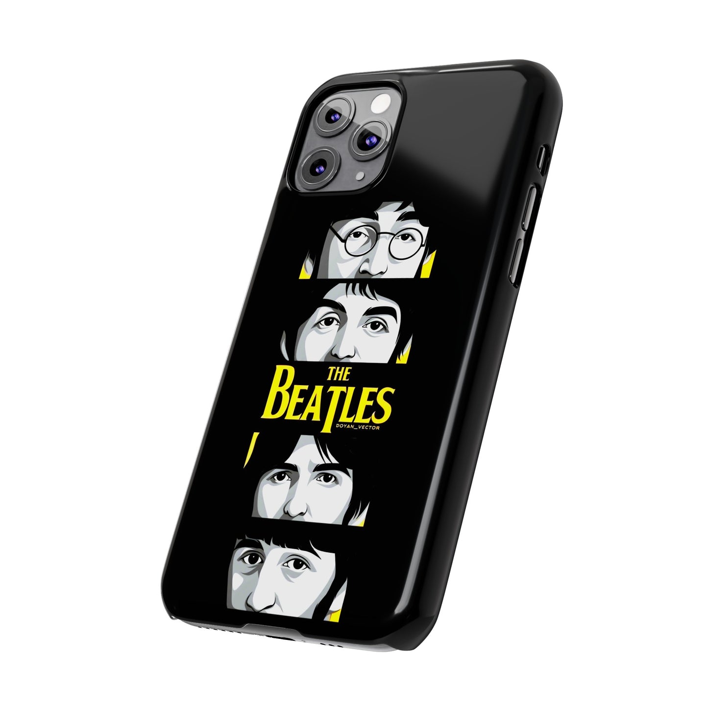 The Beatles Looking at You" iPhone Cases for iPhone 15, 14, 13, 12, 11