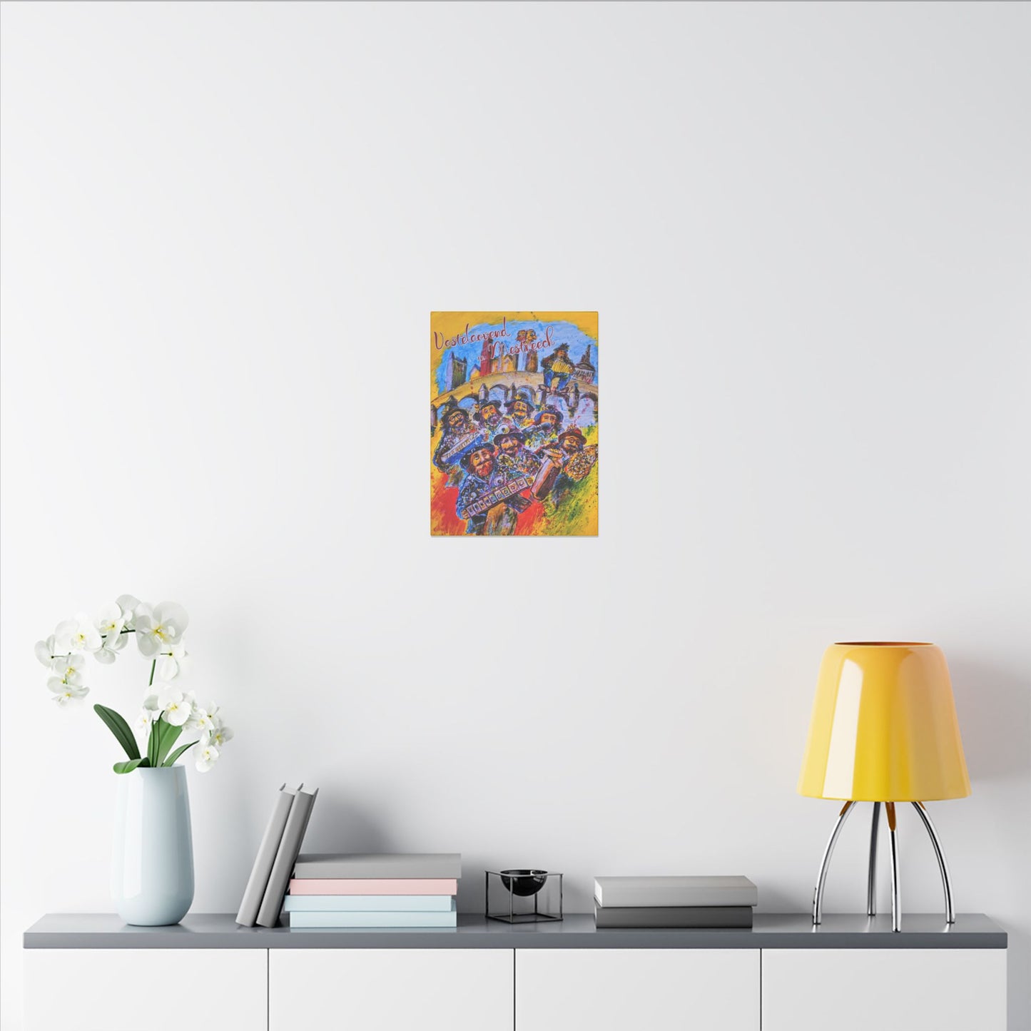 Vastelaovend in Mestreech - Colorful Wall Canvas