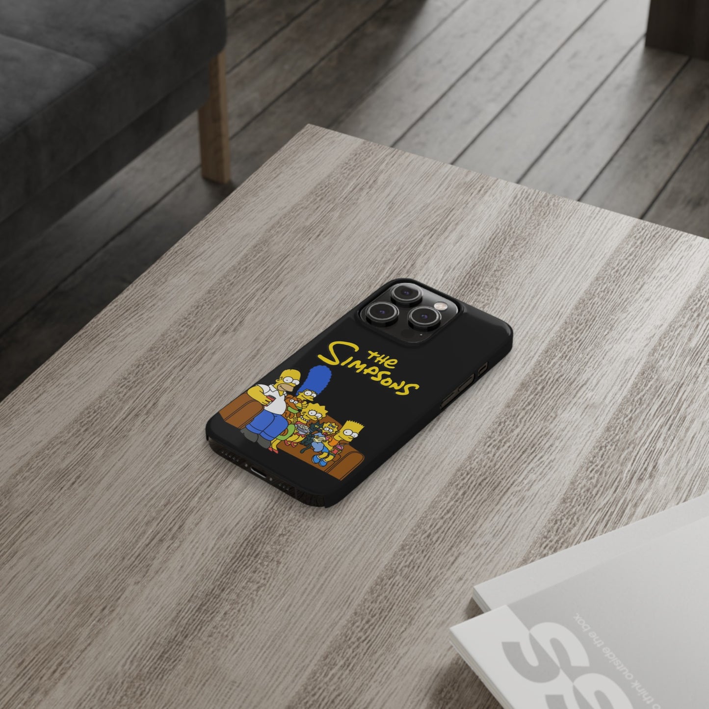 Springfield on Your Phone: The Simpsons iPhone 15, 14, 13, 12, 11 Cases