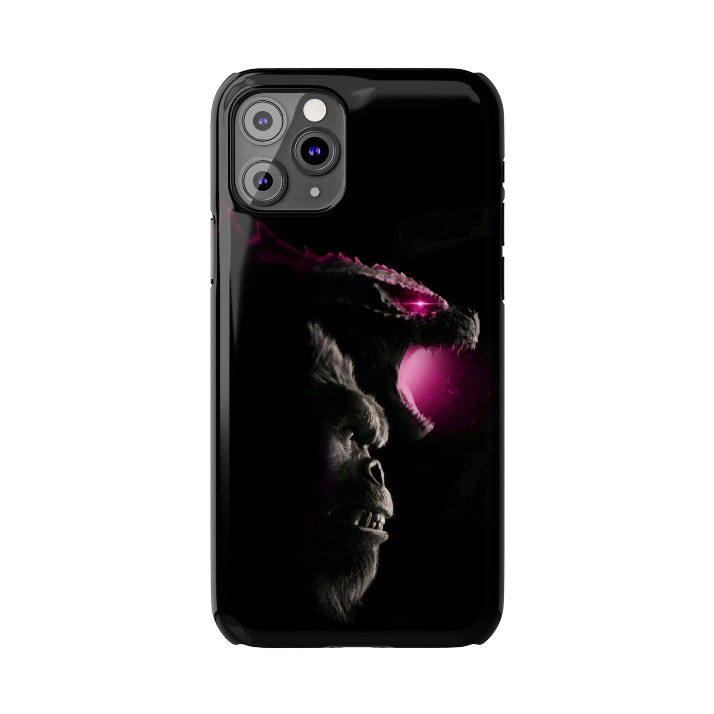 Godzilla x Kong New Age iPhone Cases: Unleash the Titans (Purple Edition)
