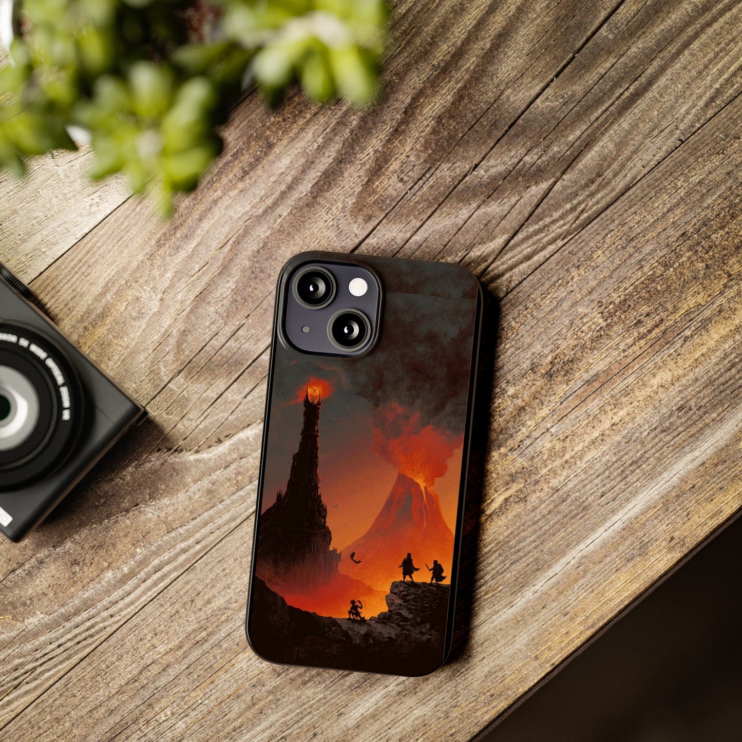LOTR Frodo Arrived in Mordor iPhone Cases: The Final Quest