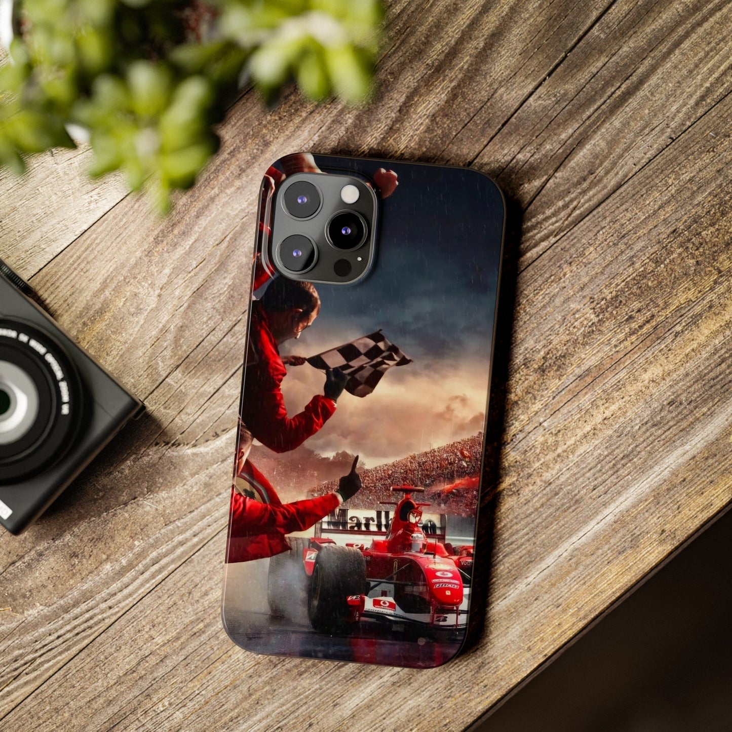 Ferrari Michael Schumacher Victory iPhone Cases: Celebrate the Legend