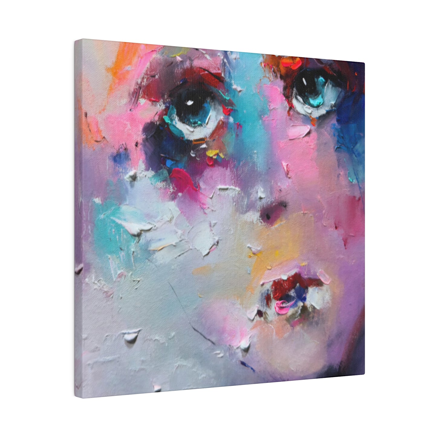 Vivid Despair - A Colorful Sadness - Canvas