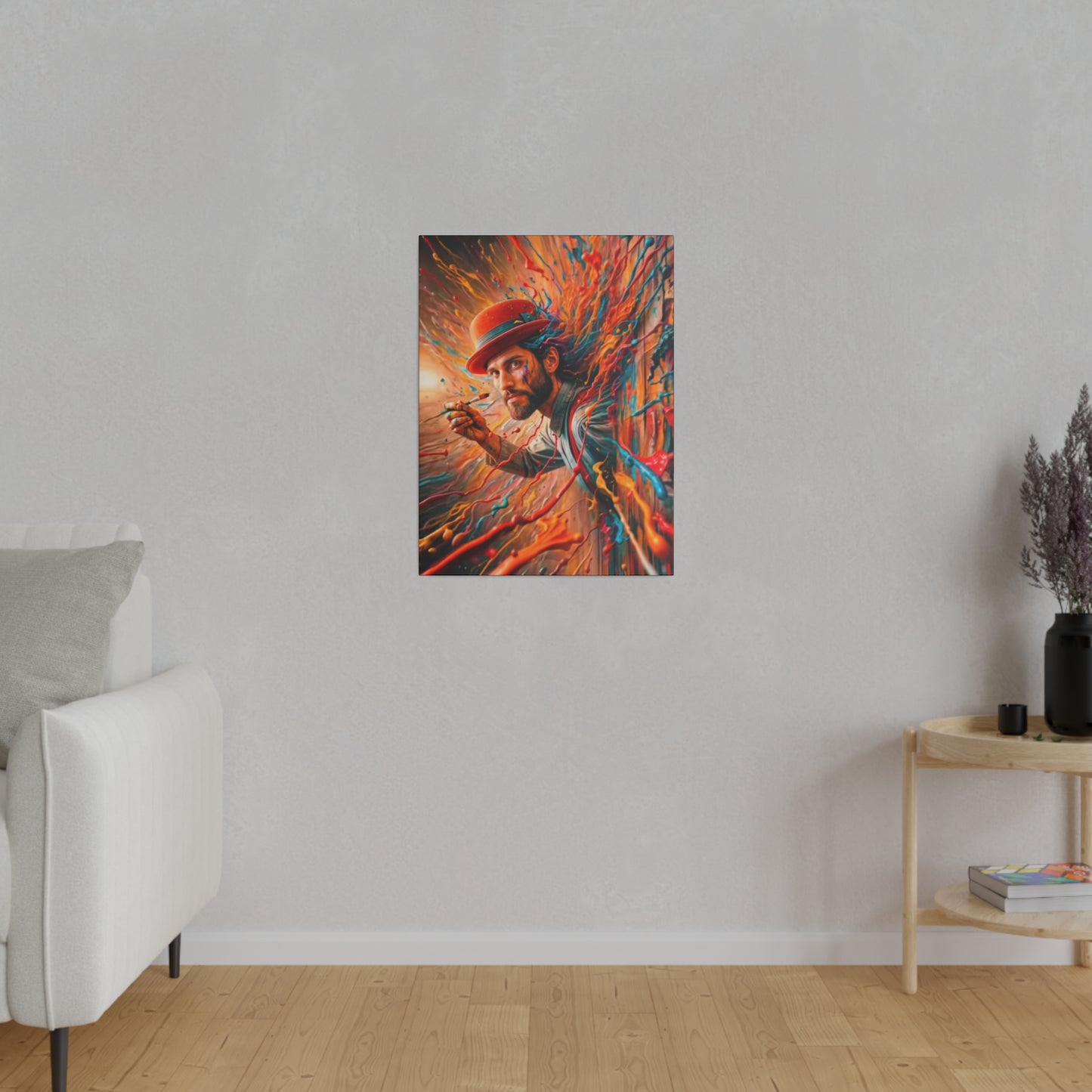 Prisoner Of Your Own Painting - Canvas