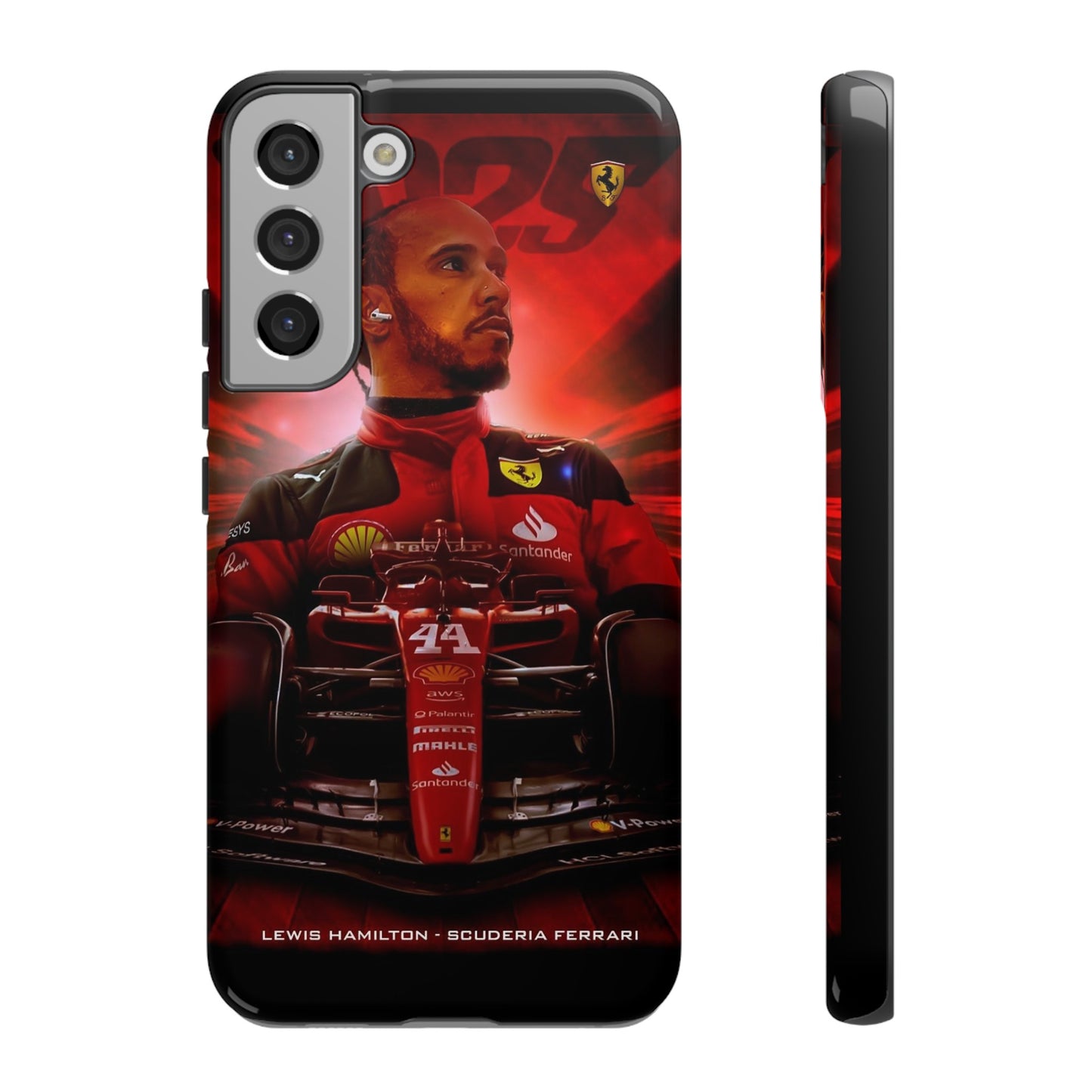 Ferrari Lewis Hamilton New Driver Samsung Galaxy Cases S24 S23 S22: Drive into Greatness!