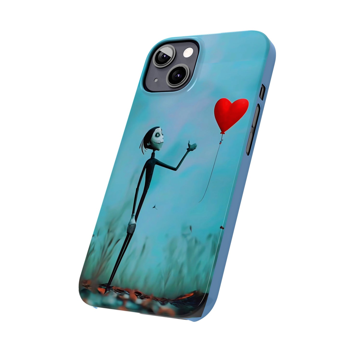 Heart Balloon Art Design iPhone Cases: Love in the Air