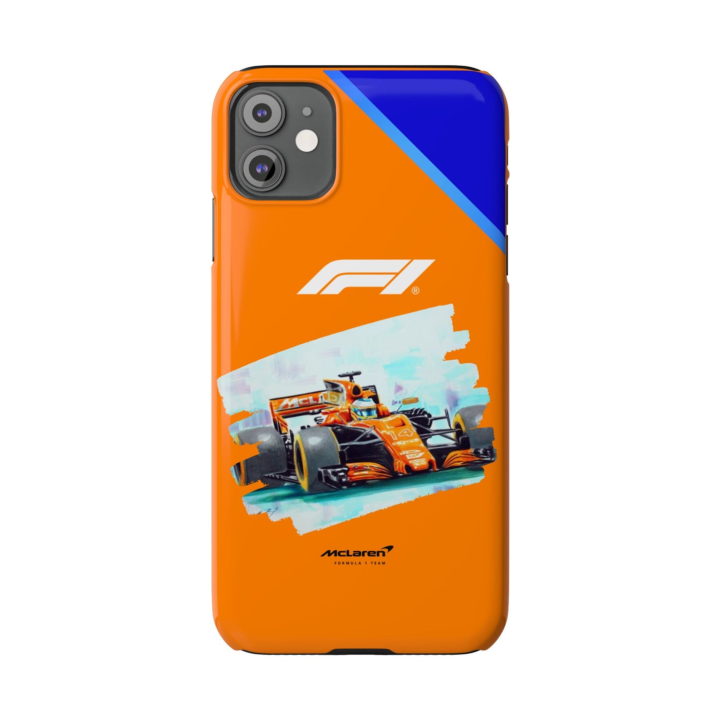 F1 McClaren Orange Edition Iphone Cases