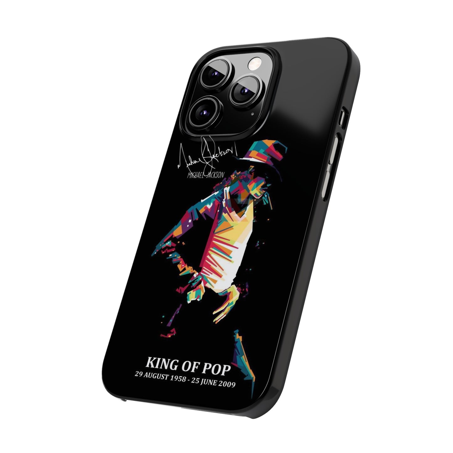 Michael Jackson Iphone 15, 14, 13, 12 Cases - King Of Pop
