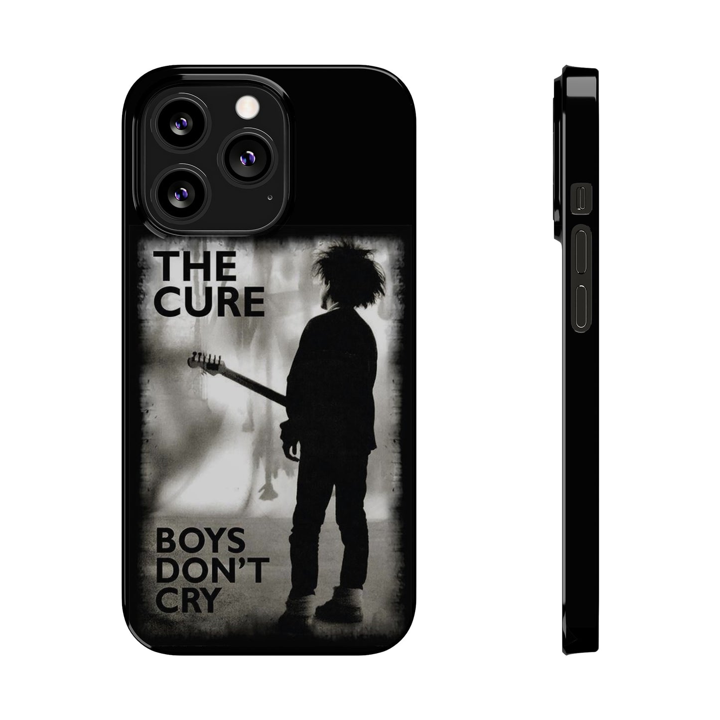 The Cure: Boys Don't Cry" iPhone Covers for 15, 14, 13, 12, 11