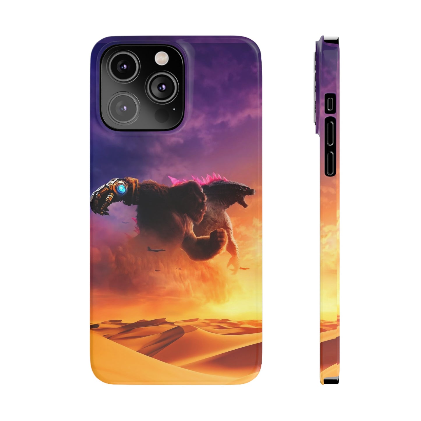 Godzilla x Kong New Age: The Big Fight iPhone Cases