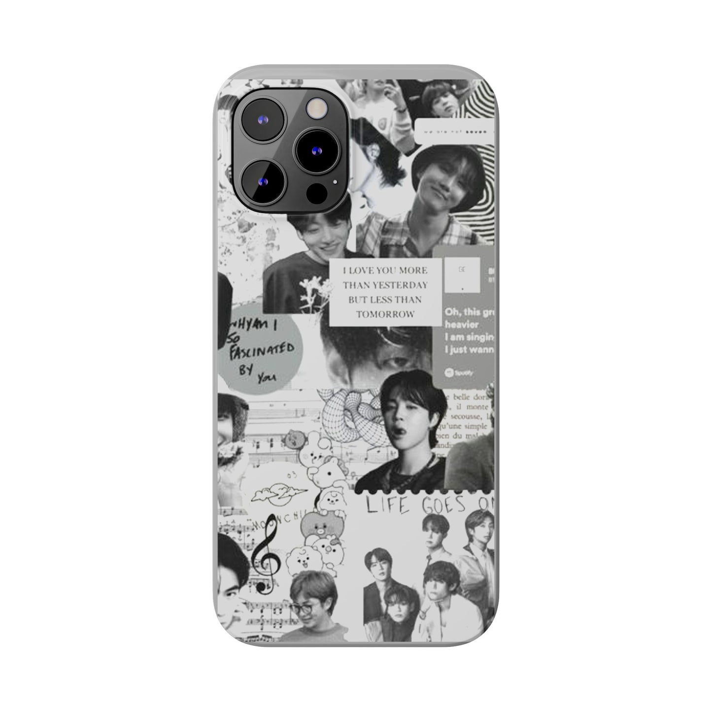 BTS IPhone 15, 14, 13, 12 Cases - The Wishes Edition