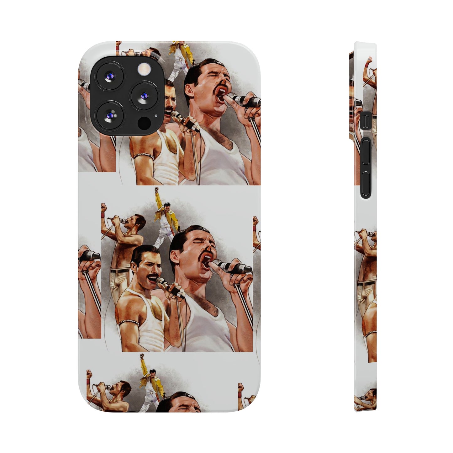 Freddie Mercury, Live, Queen, Iphone 15, 14, 13, 12 Cases