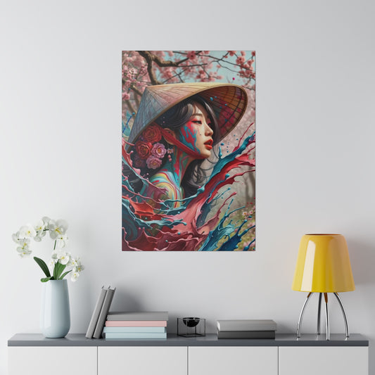 Blossom of Asia - Canvas