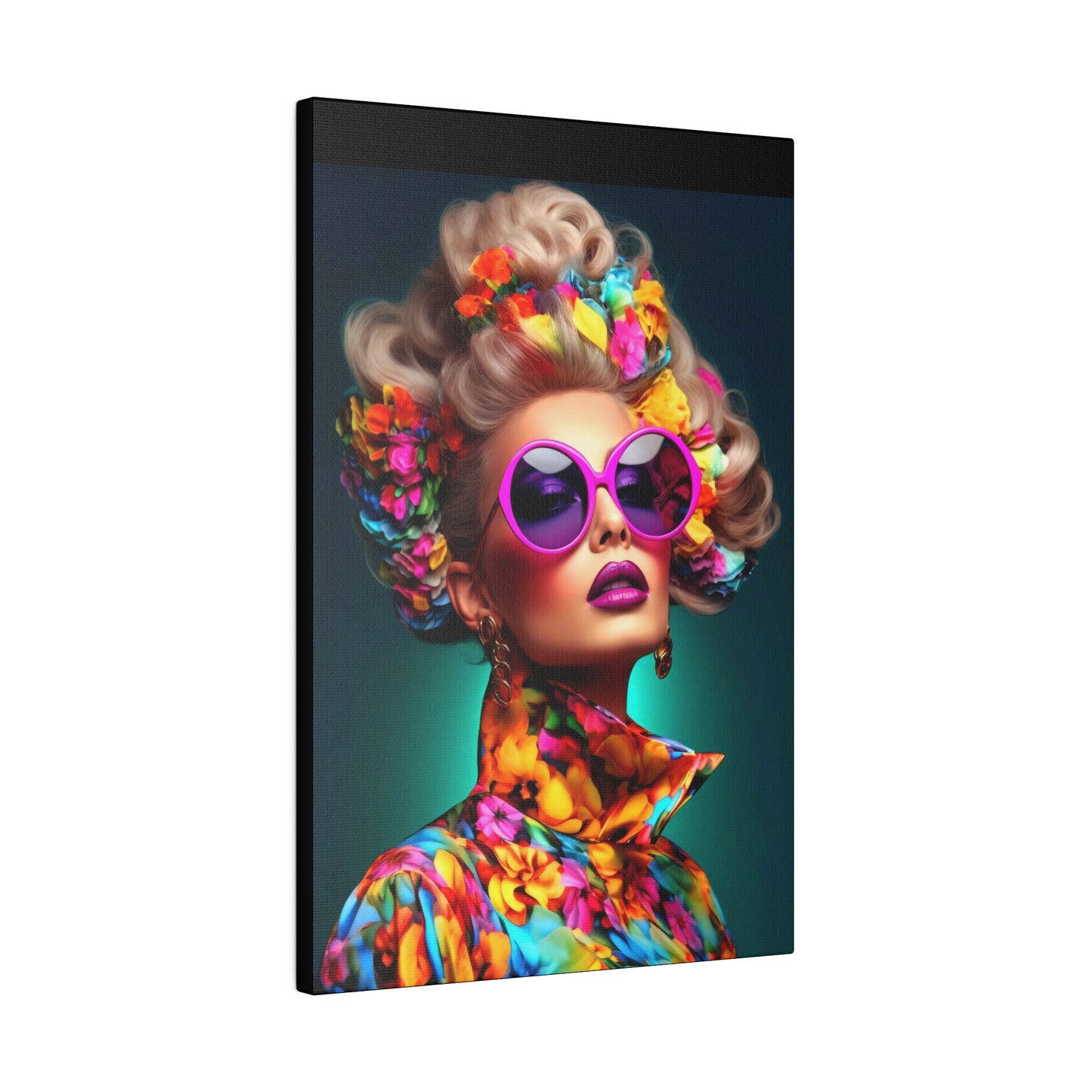 Vibrant Women: Colorful Art Style - Canvas
