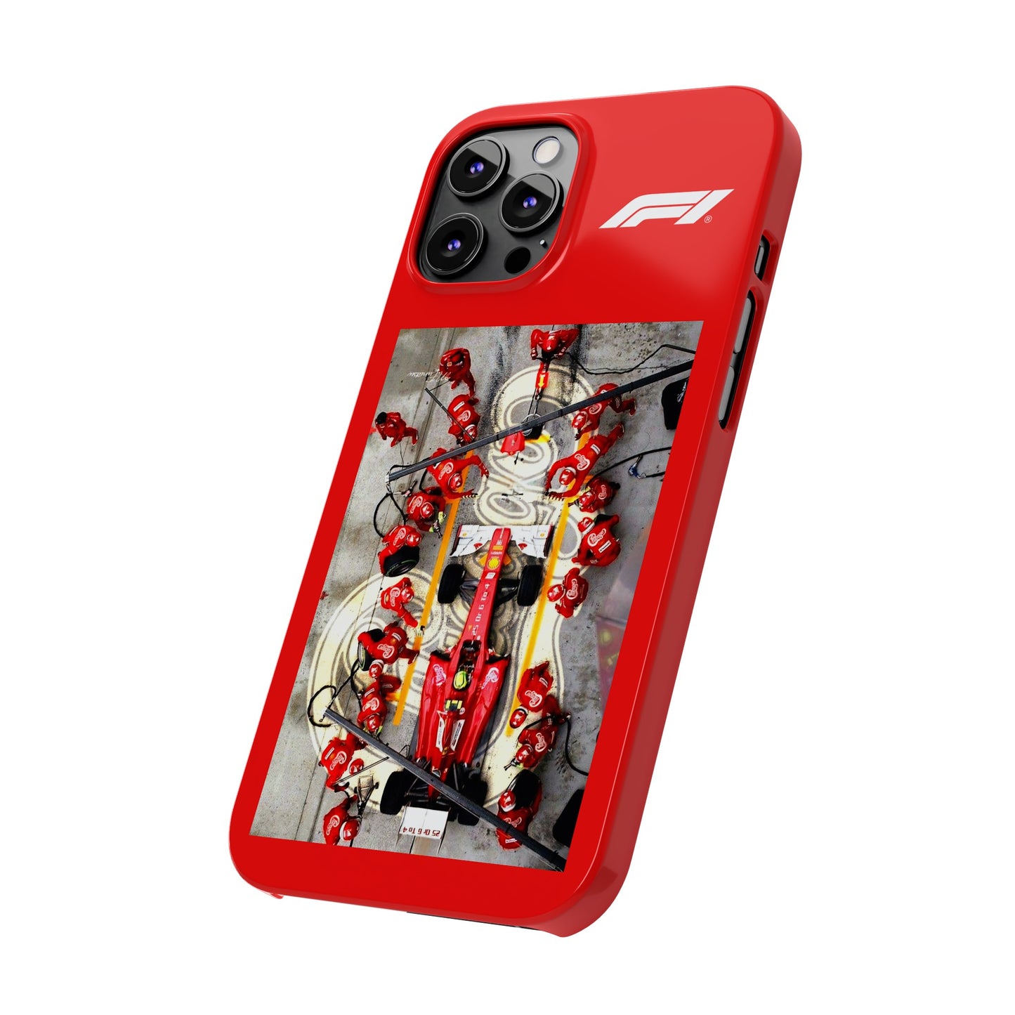 F1 Ferrari Pitstop Iphone Cases