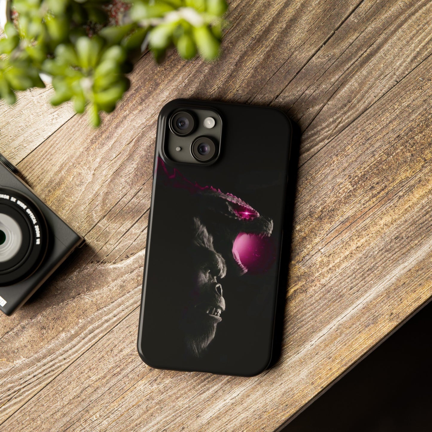 Godzilla x Kong New Age iPhone Cases: Unleash the Titans (Purple Edition)