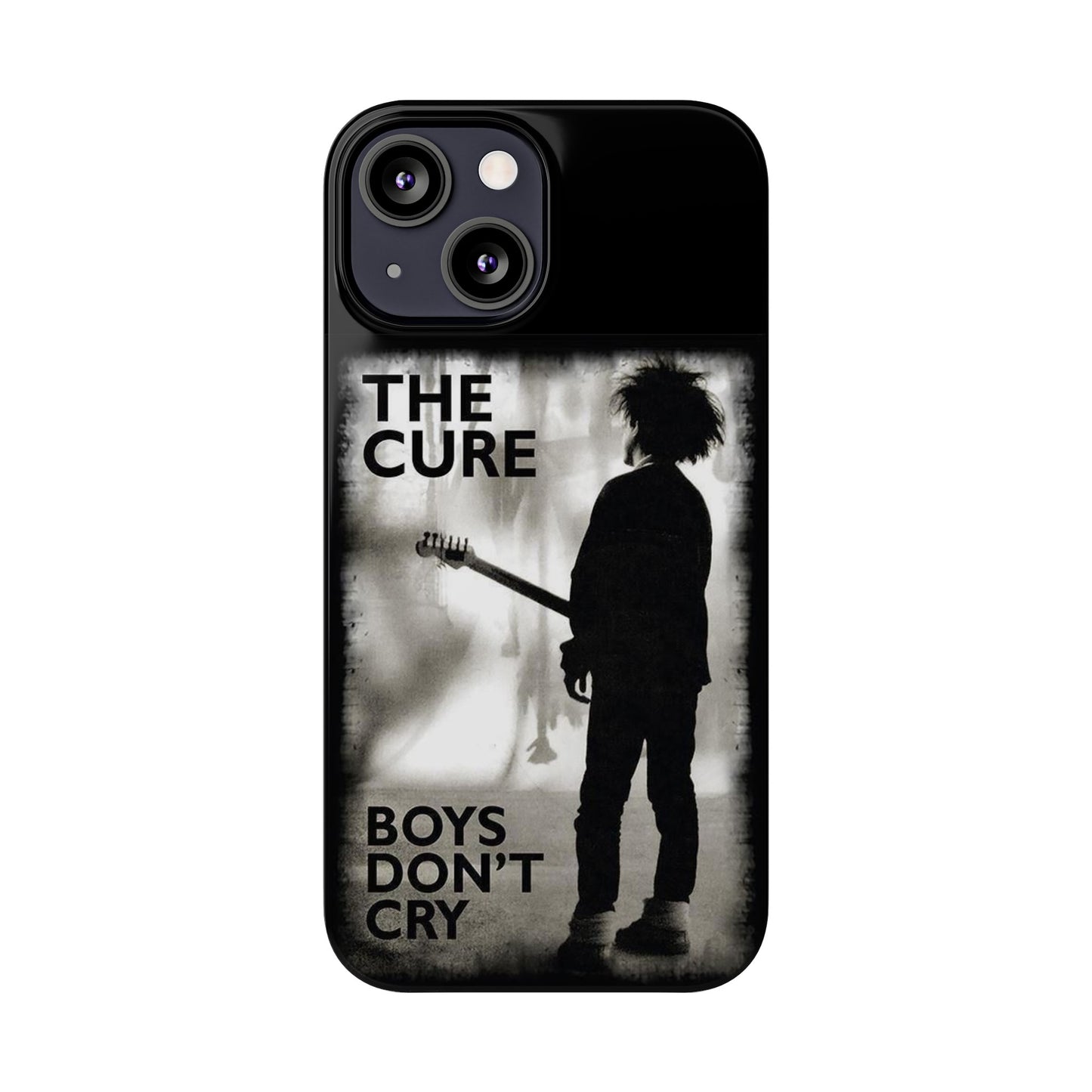 The Cure: Boys Don't Cry" iPhone Covers for 15, 14, 13, 12, 11