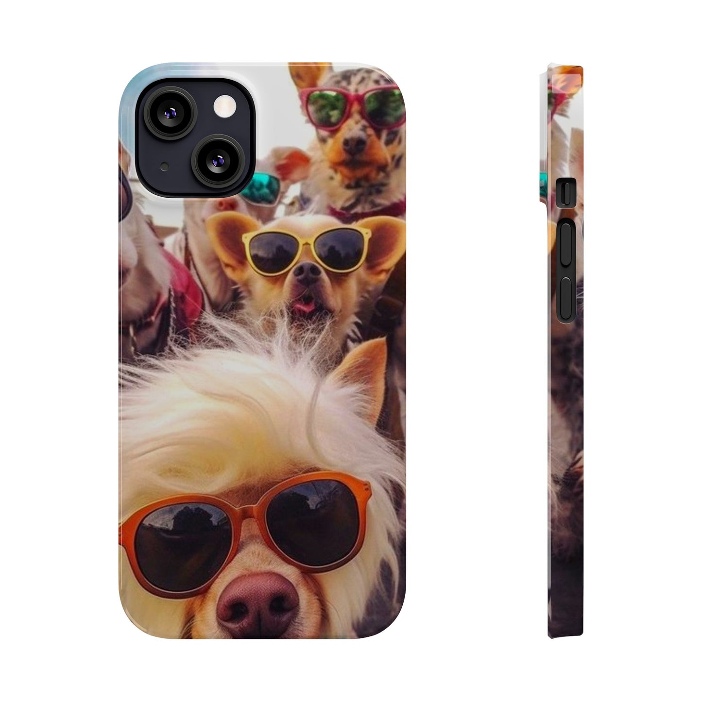 Cool Dogs make Selfie iPhone 15, 14, 13, 12, 11 Cases