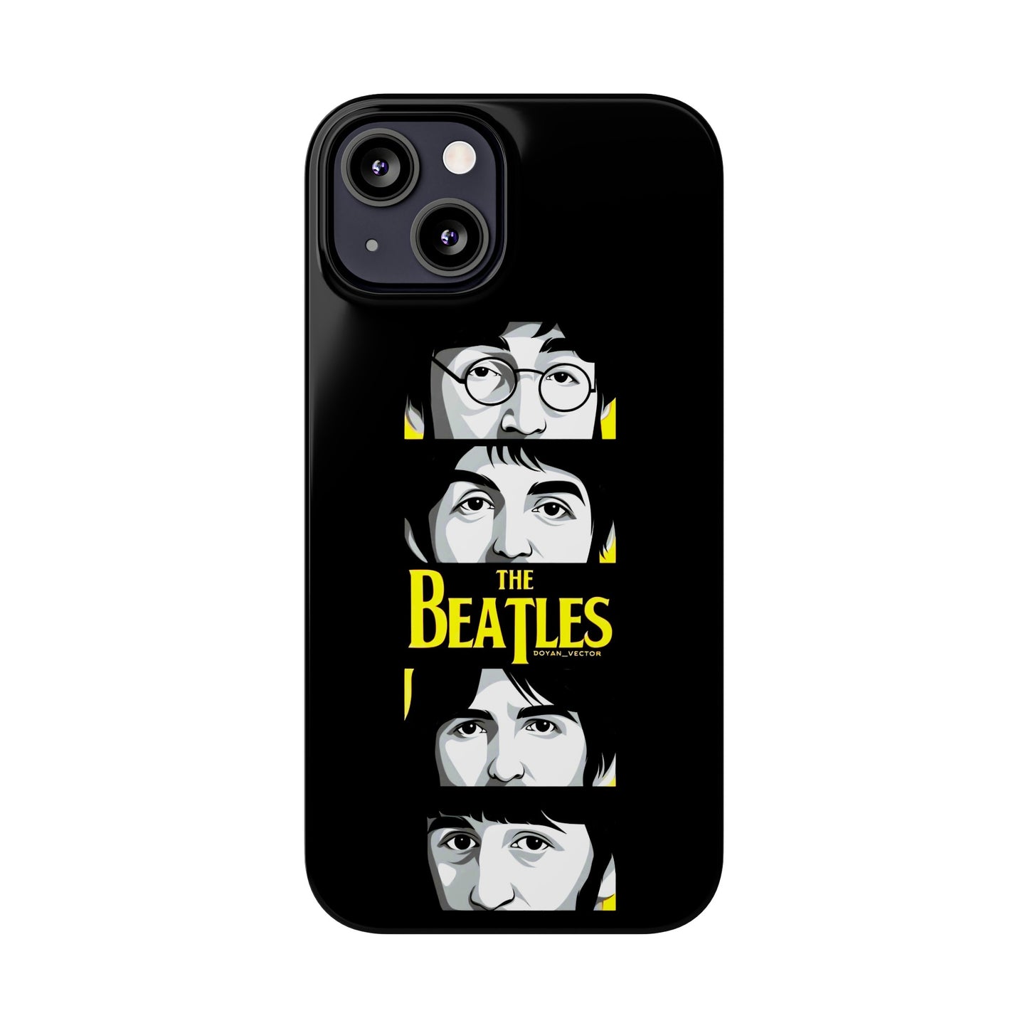 The Beatles Looking at You" iPhone Cases for iPhone 15, 14, 13, 12, 11