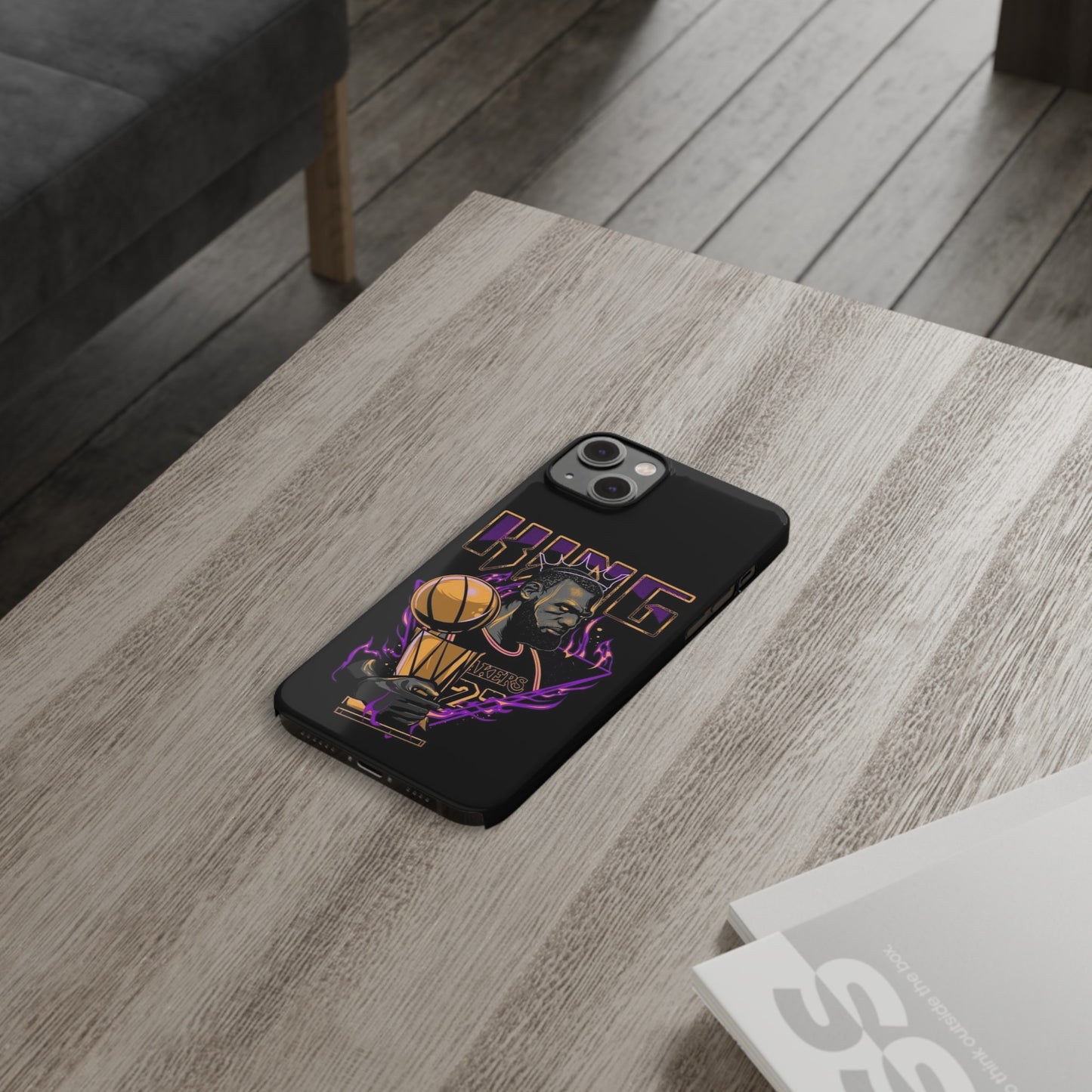 LeBron James is The King Iphone 15, 14, 13, 12, 11 Cases