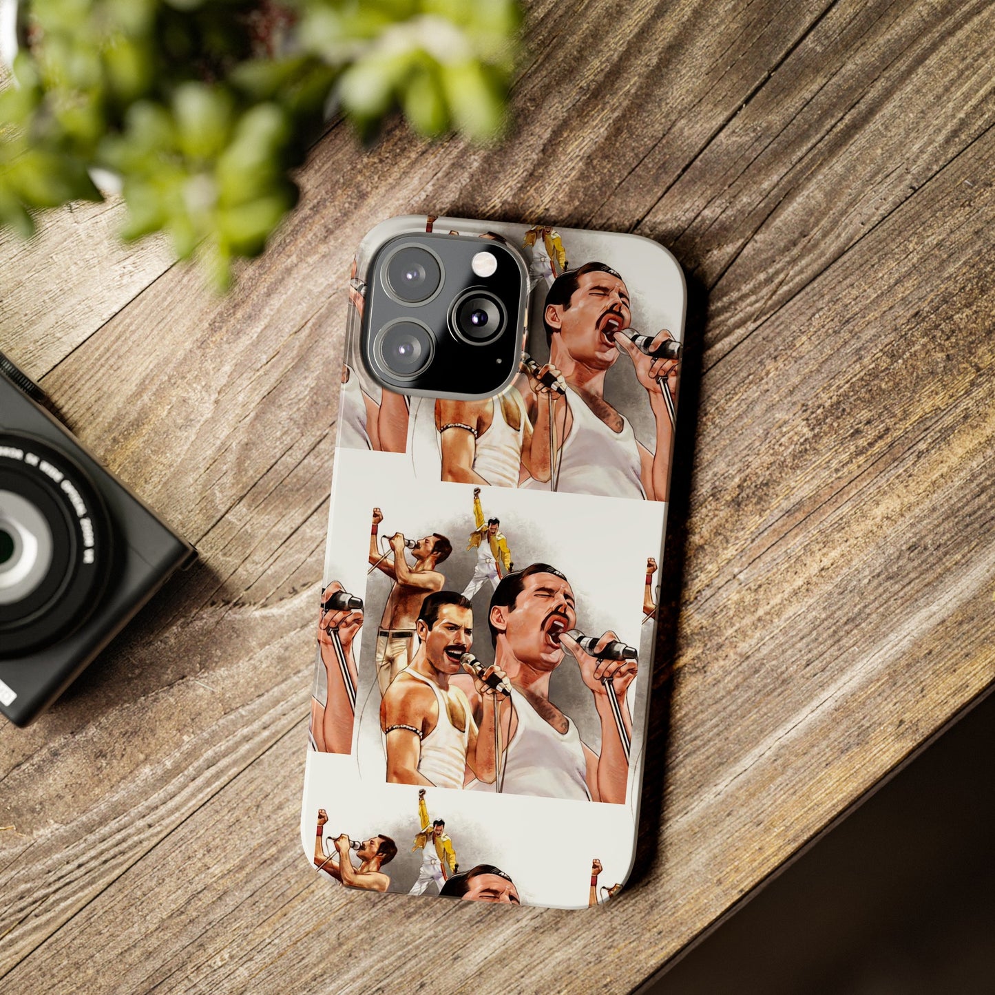 Freddie Mercury, Live, Queen, Iphone 15, 14, 13, 12 Cases