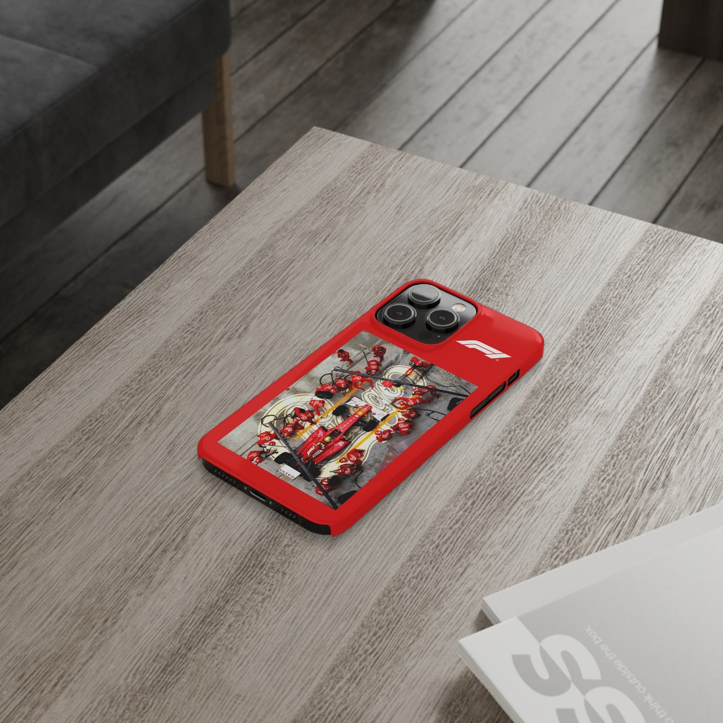 F1 Ferrari Pitstop Iphone Cases