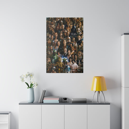 Star Wars Cast all time Canvas